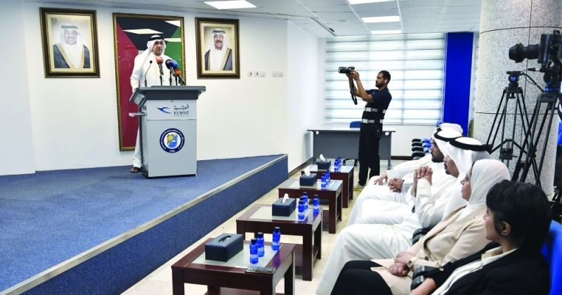 علي الزعبي متحدثاً في المؤتمر