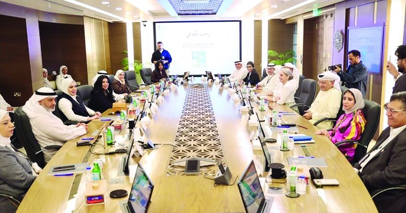 جانب من الاجتماع المشترك بين الجهتين