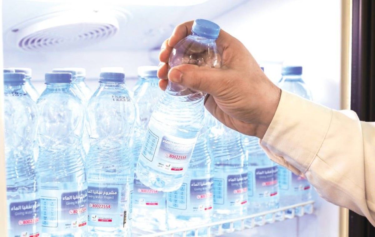 «بيت الخير» توزع 316 ألف عبوة مياه ضمن مشروع «سقيا الماء»
