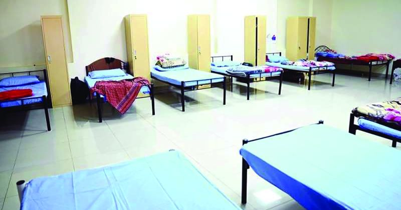 مركز إيواء الرجال