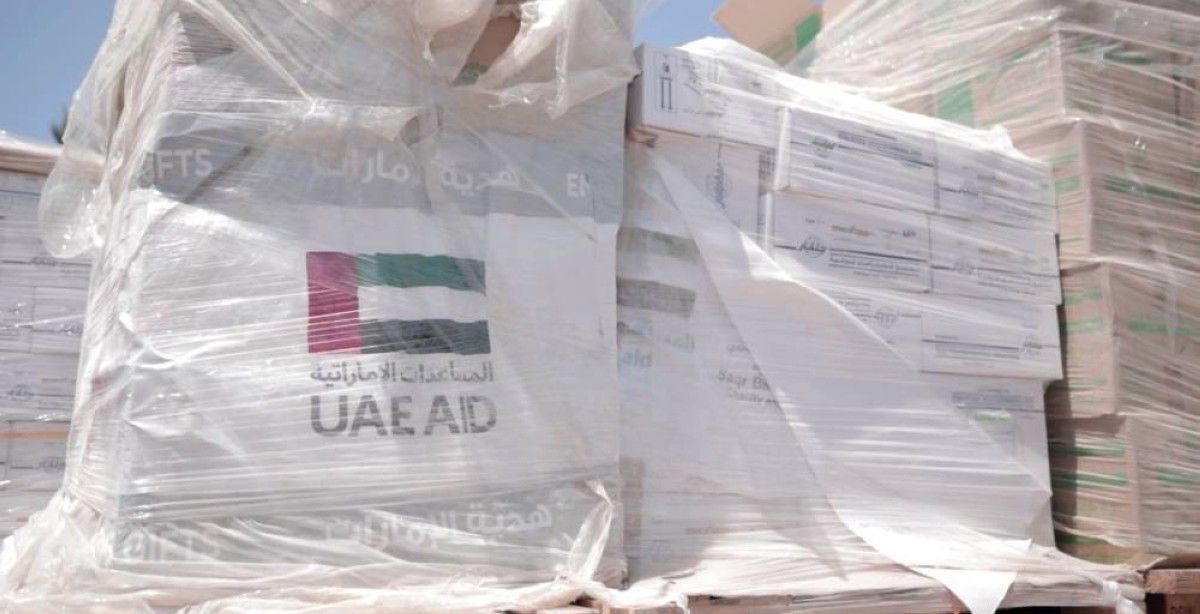 الإمارات تدعم غزة بـ 65 طناً من المستلزمات الطبية