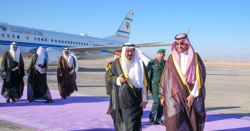 العبدالله يصل إلى نيوم: روابط تاريخية عميقة وعلاقات أخوية متميزة تجمعنا بالسعودية