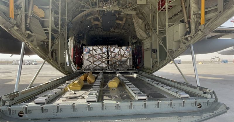 طائرة إغاثية كويتية تحمل 10 أطنان من المساعدات إلى السودان