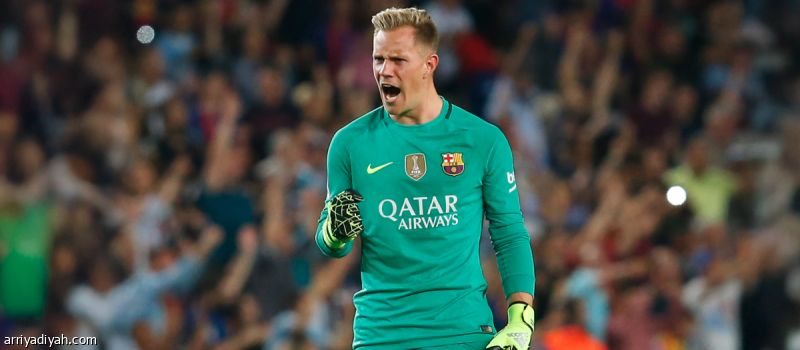 برشلونة يعاقب شتيجن