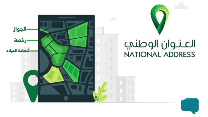 العنوان الوطني برقم الهوية تسجيل دخول