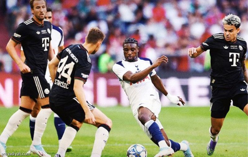 قبل السوبر.. توتنام يخسر تجريبية البايرن برباعية