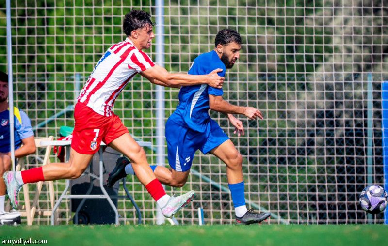 بخماسية.. الفتح يخسر تجربة أتلتيكو مدريد