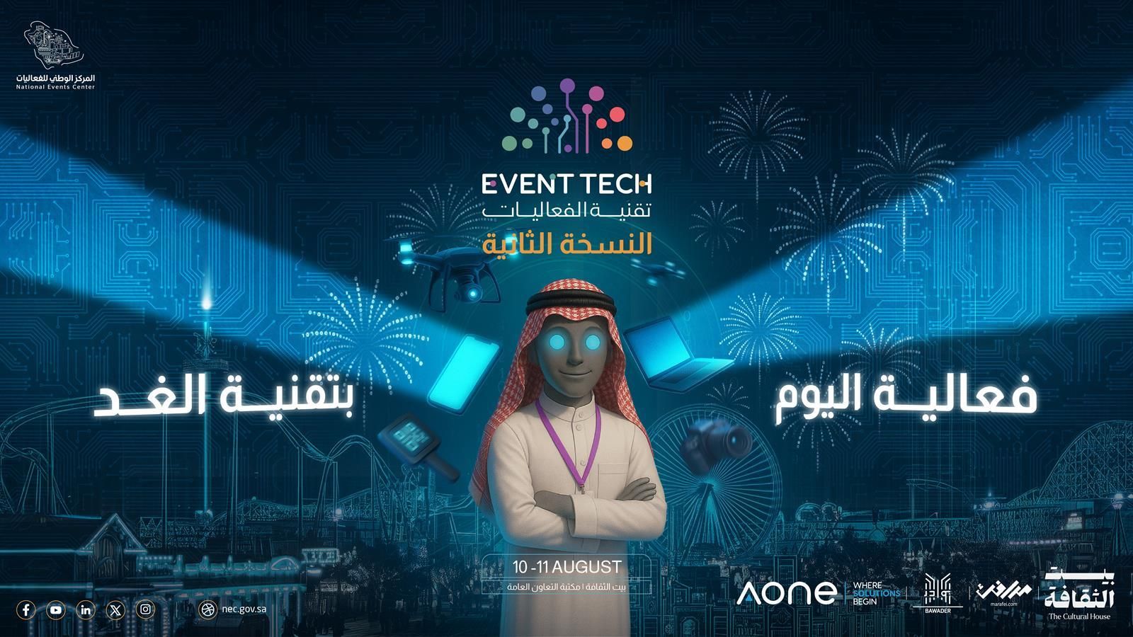 “تقنية الفعاليات” يستشرف مستقبل القطاع في المملكة بجلسات متخصصة