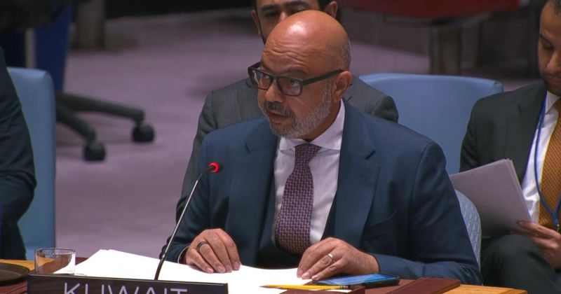 مندوب الكويت الدائم لدى الأمم المتحدة السفير طارق البناي