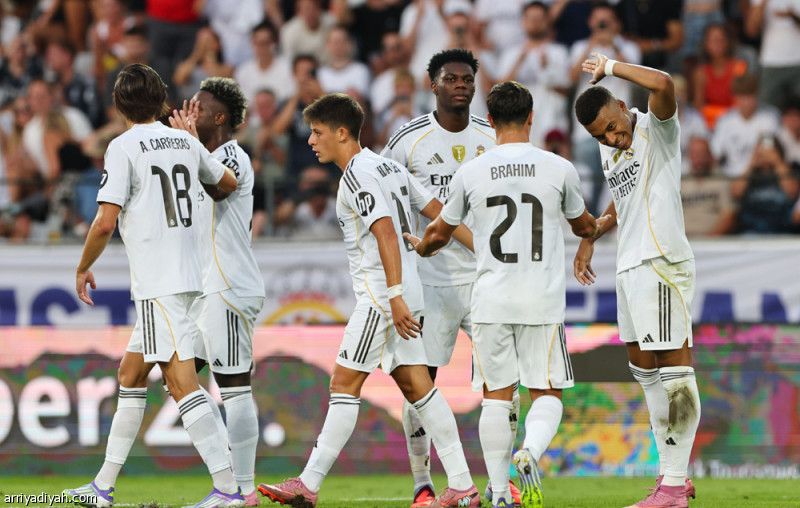 التجريبية الوحيدة.. الريال يقسو على تيرول برباعية