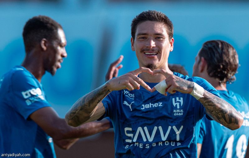 الهلال يختتم تجارب ألمانيا بثلاثية.. وثيو يفتتح أهدافه