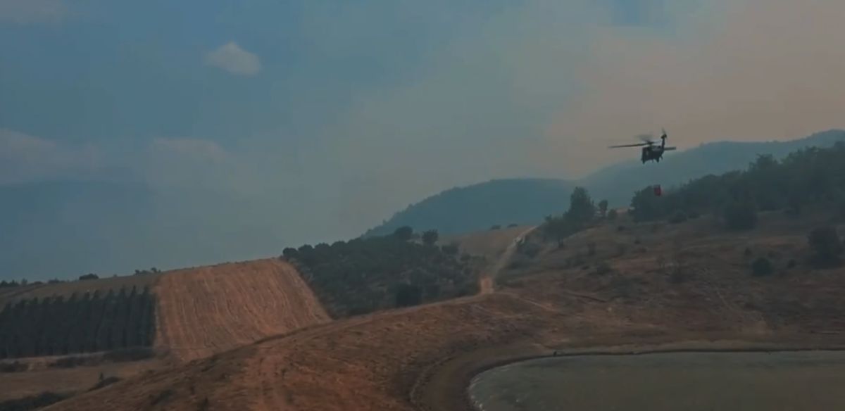 فريق الانقاذ الإماراتي يواصل عمليات إطفاء حرائق الغابات في ألبانيا