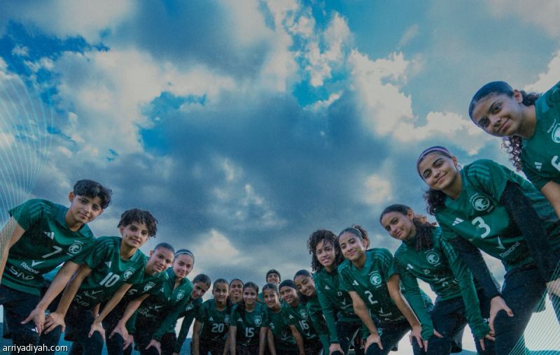 ناشئات الأخضر ينطلقن في الباحة