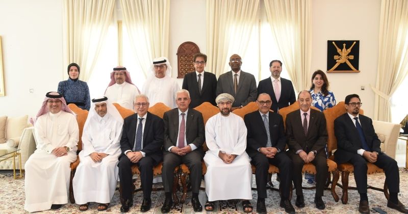 السفير العُماني يحتفي بنظيريه العراقي والمصري