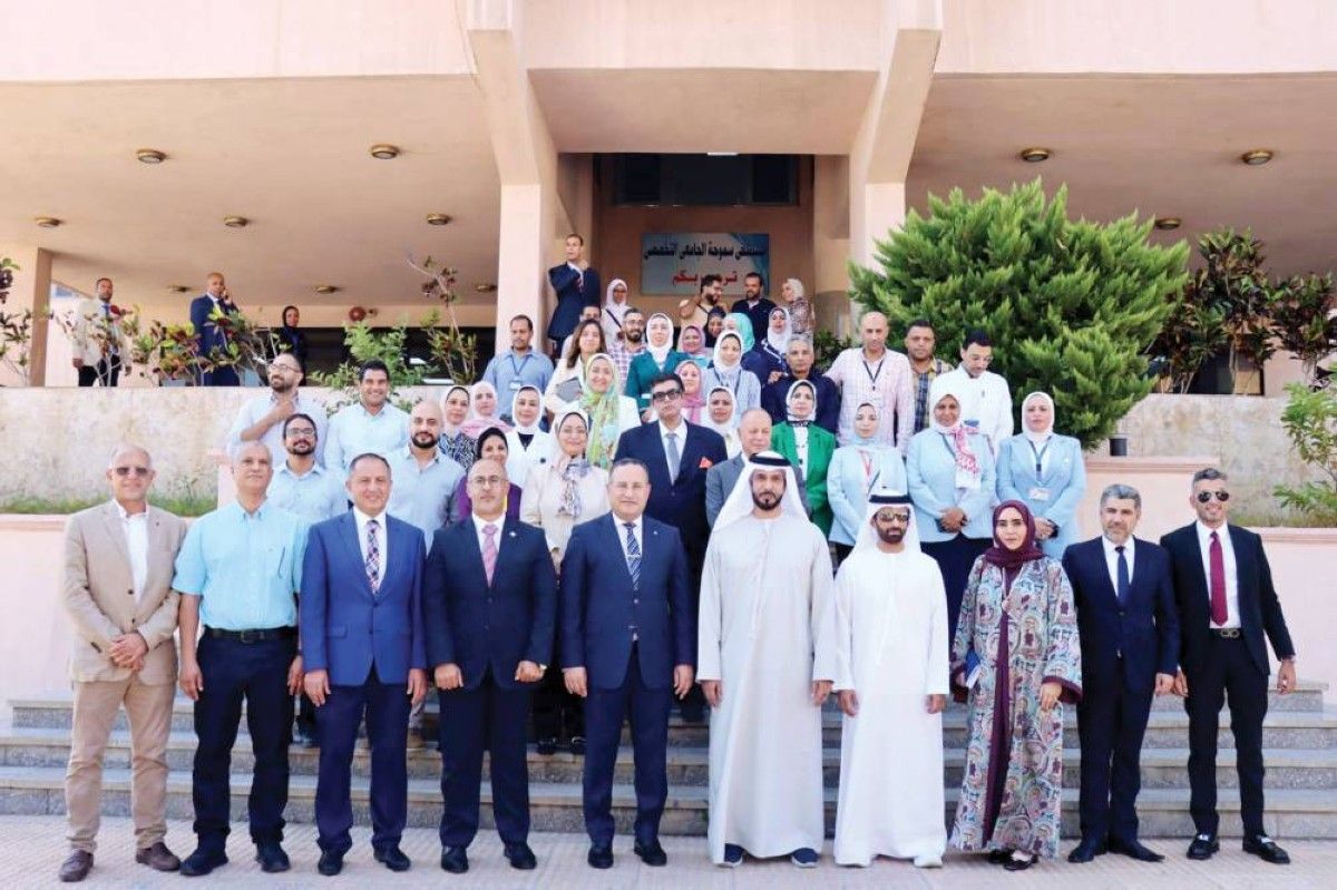 وفد إماراتي يطلع على برامج جامعة الإسكندرية