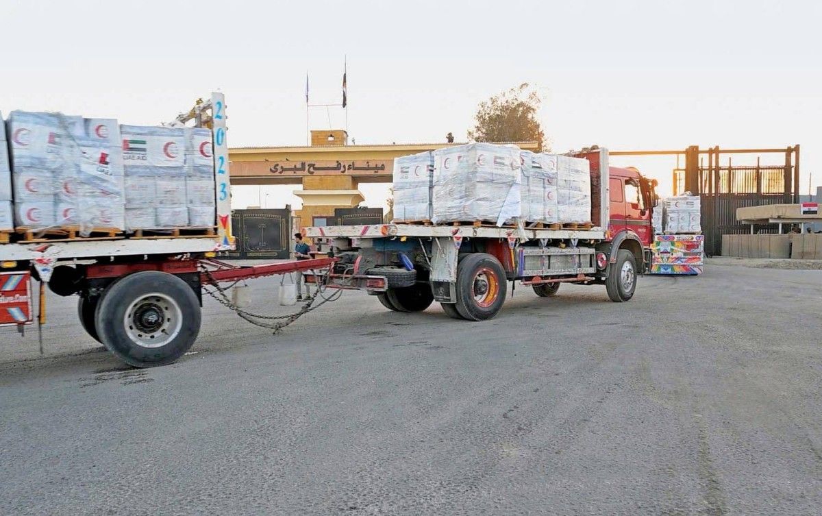 الإمارات تضاعف إغاثة غزة غذائياً وصحياً