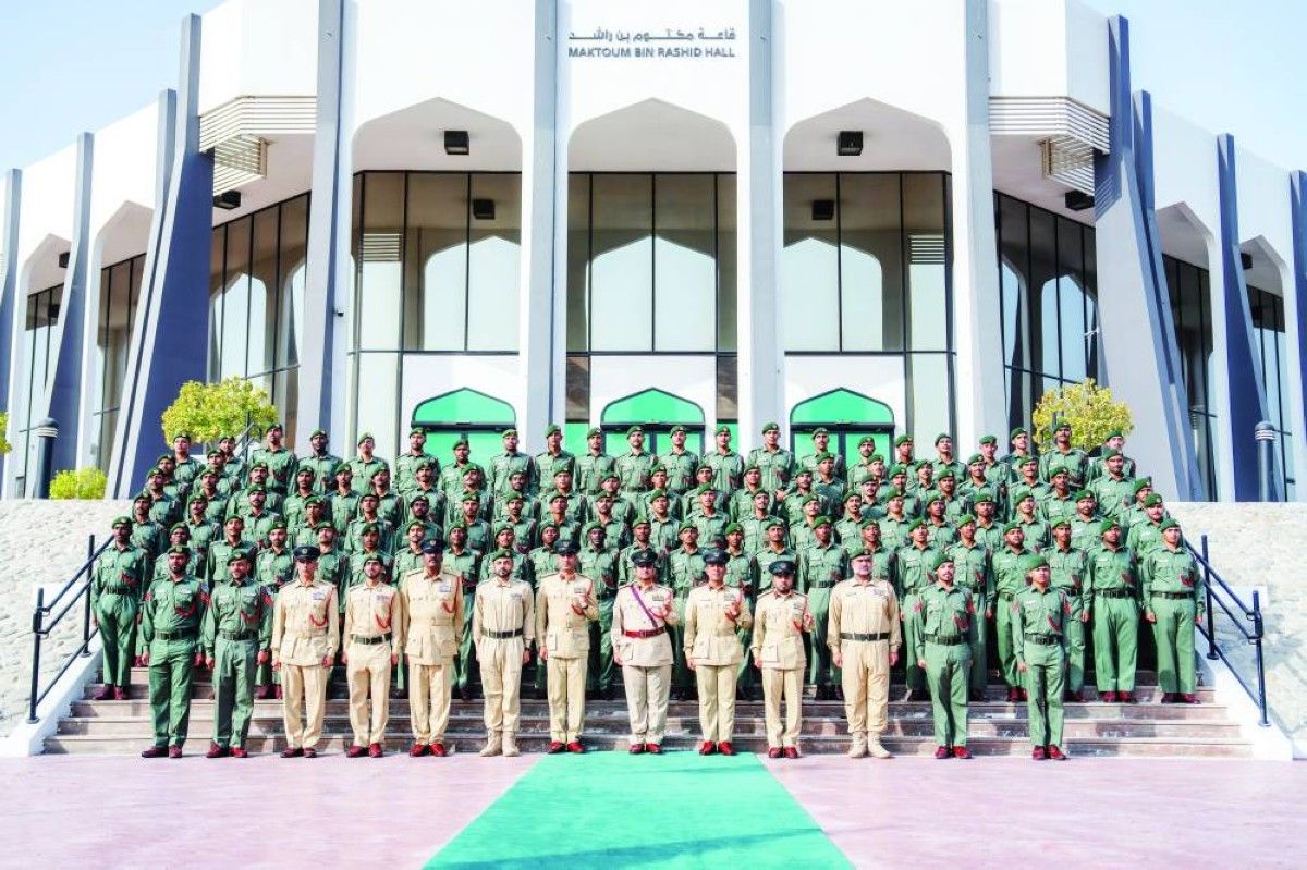 تخريج دورة صف الضباط في أكاديمية شرطة دبي