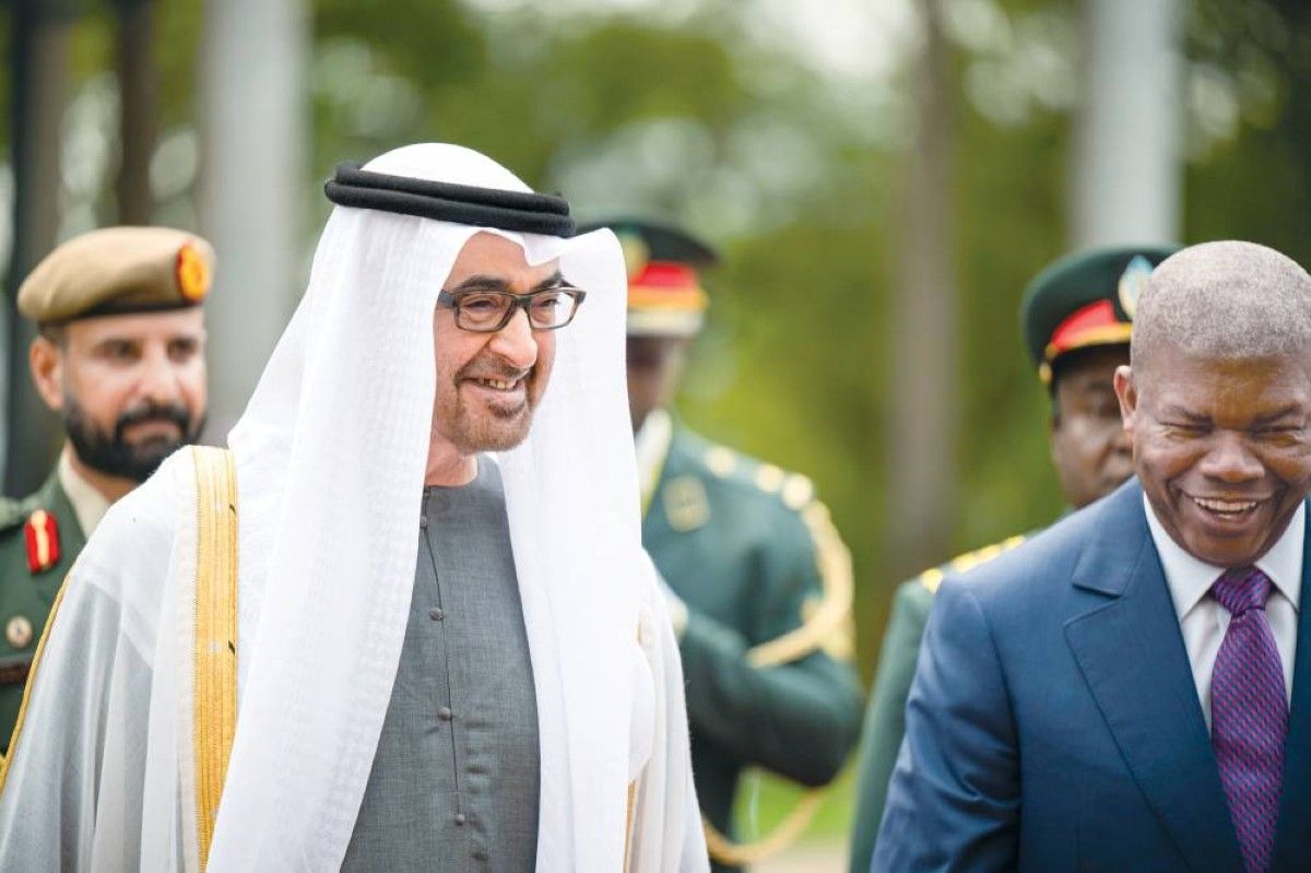رئيس الدولة:الإمارات وأنغولا تجمعهما رؤية مشتركة في التنمية المستدامة والنمو والازدهار