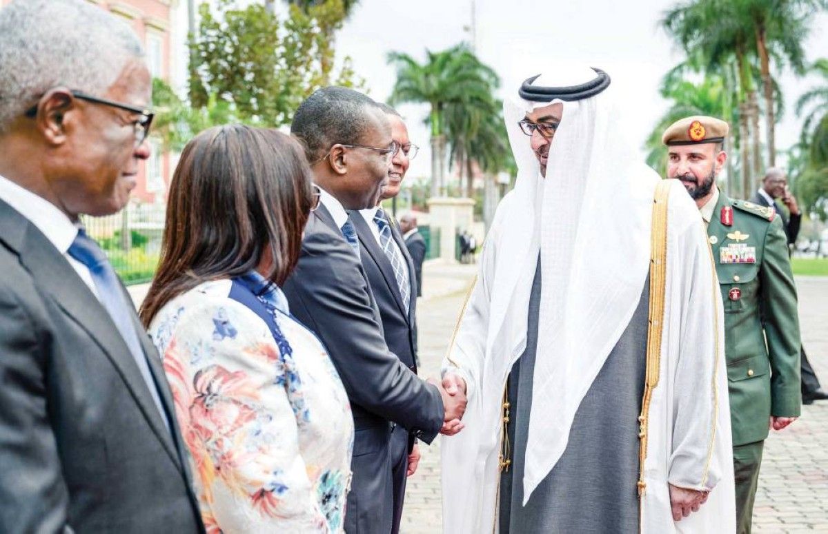 رئيس الدولة:الإمارات وأنغولا تجمعهما رؤية مشتركة في التنمية المستدامة والنمو والازدهار