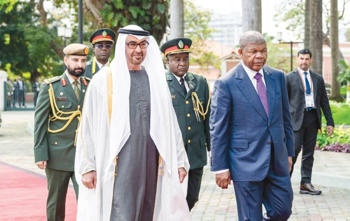رئيس الدولة:الإمارات وأنغولا تجمعهما رؤية مشتركة في التنمية المستدامة والنمو والازدهار