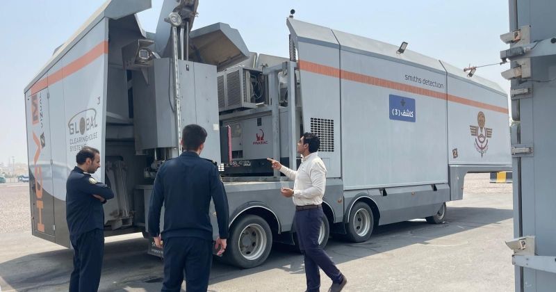 «الجمارك» دربت كوادرها على تشغيل جهاز فحص الباليتات لتعزيز الرقابة على البضائع والشحنات
