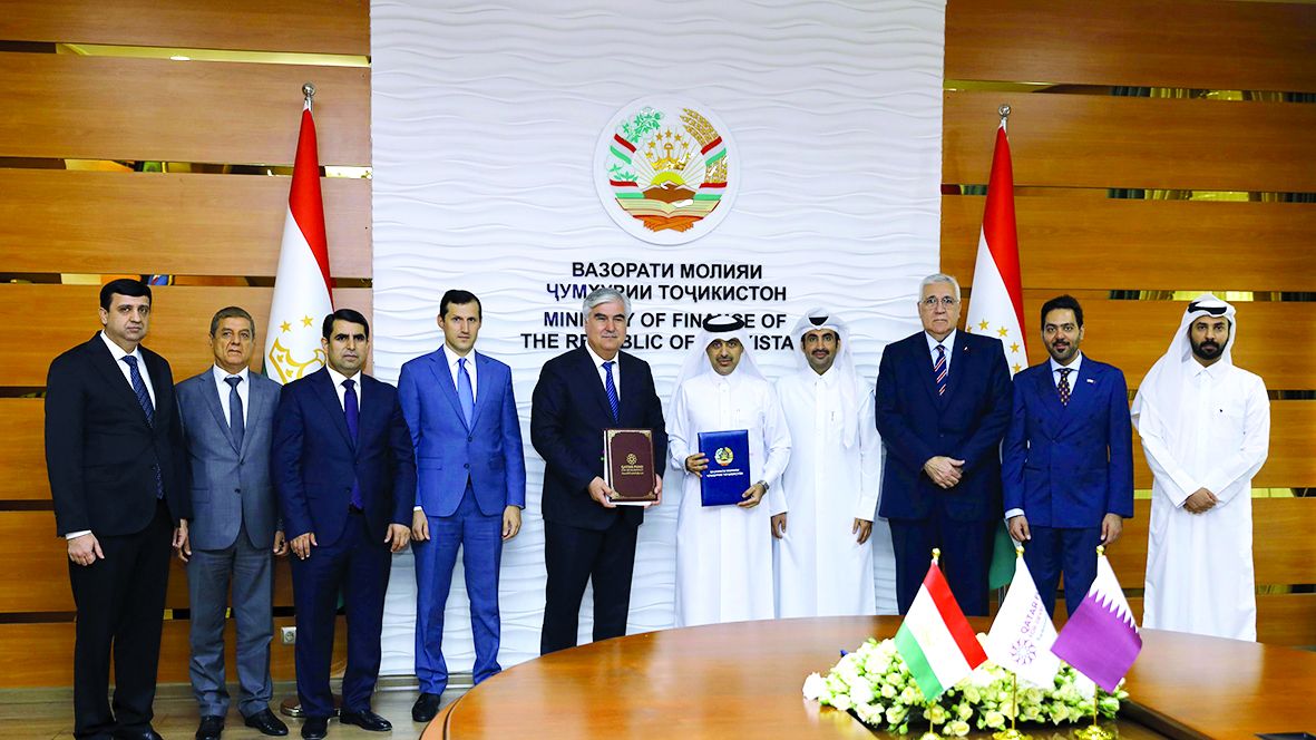 صندوق قطر: بقيمة 182 مليون ريال.. اتفاقية قرض لتعزيز البنية التحتية للطاقة في طاجيكستان