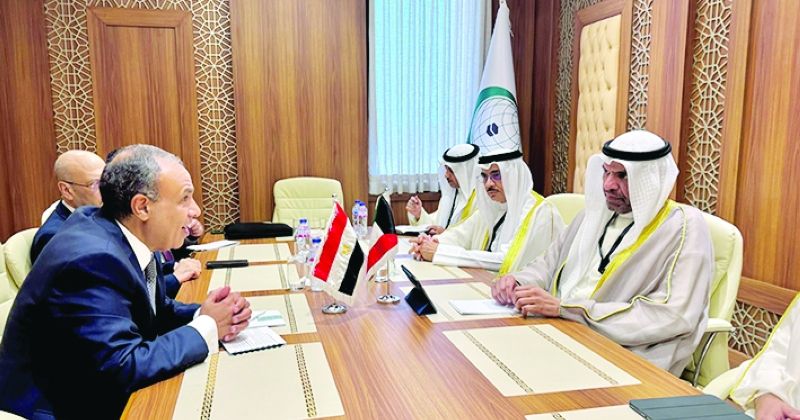 لقاءات لليحيا مع وزراء خارجية مصر وتونس والجزائر وموريشيوس