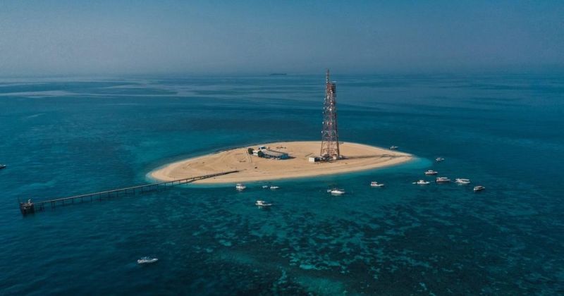 5000 كيس حصيلة جمع نفايات الجزر