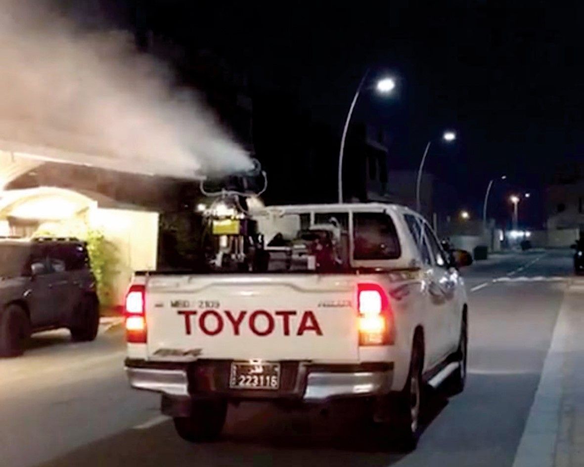 خطة شاملة لمعالجة مصادر تكاثر الحشرات بالوكرة