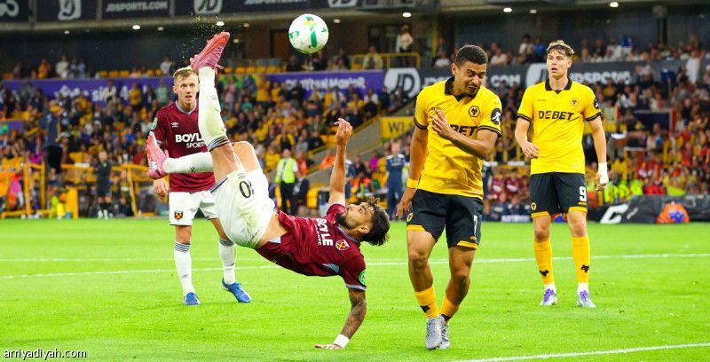 وولفرهامبتون يذيق وست هام الخسارة الثالثة