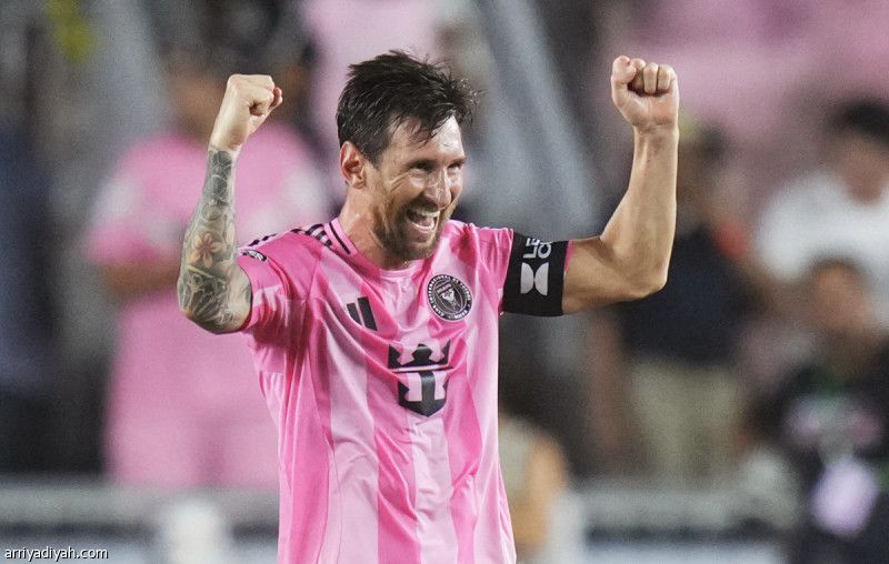 ميسي يقود إنتر ميامي إلى نهائي الرابطتين