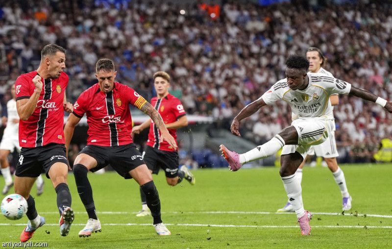 الريال يحبط مغامرة مايوركا بثنائية جولر وفيني