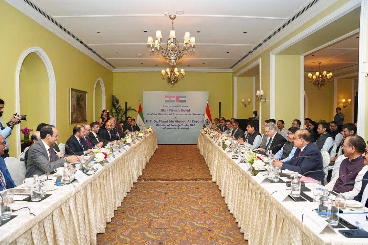 الإمارات والهند تبحثان توسيع اتفاقية الشراكة الاقتصادية الشاملة