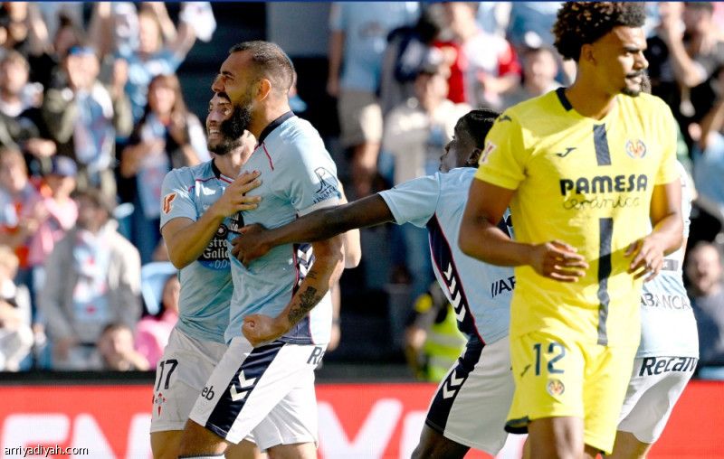 سيلتا فيجو يحرم فياريال من تقاسم الصدارة