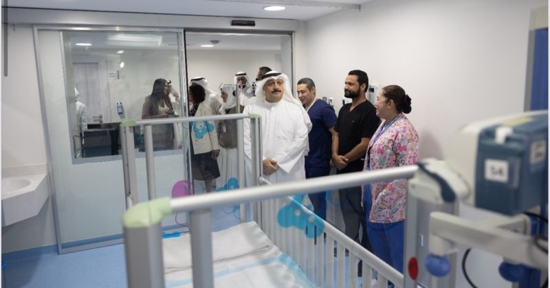 وزير الصحة دشّن المرحلة الثالثة للعناية بالأطفال والمطبخ المركزي الجديد في «الأميري»
