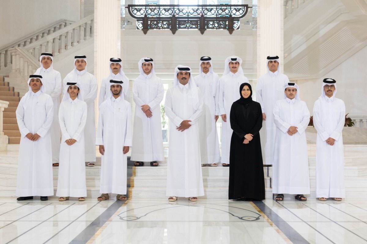 سمو الأمير يهنئ الطلاب المتفوقين في الثانوية العامة على التميز الدراسي