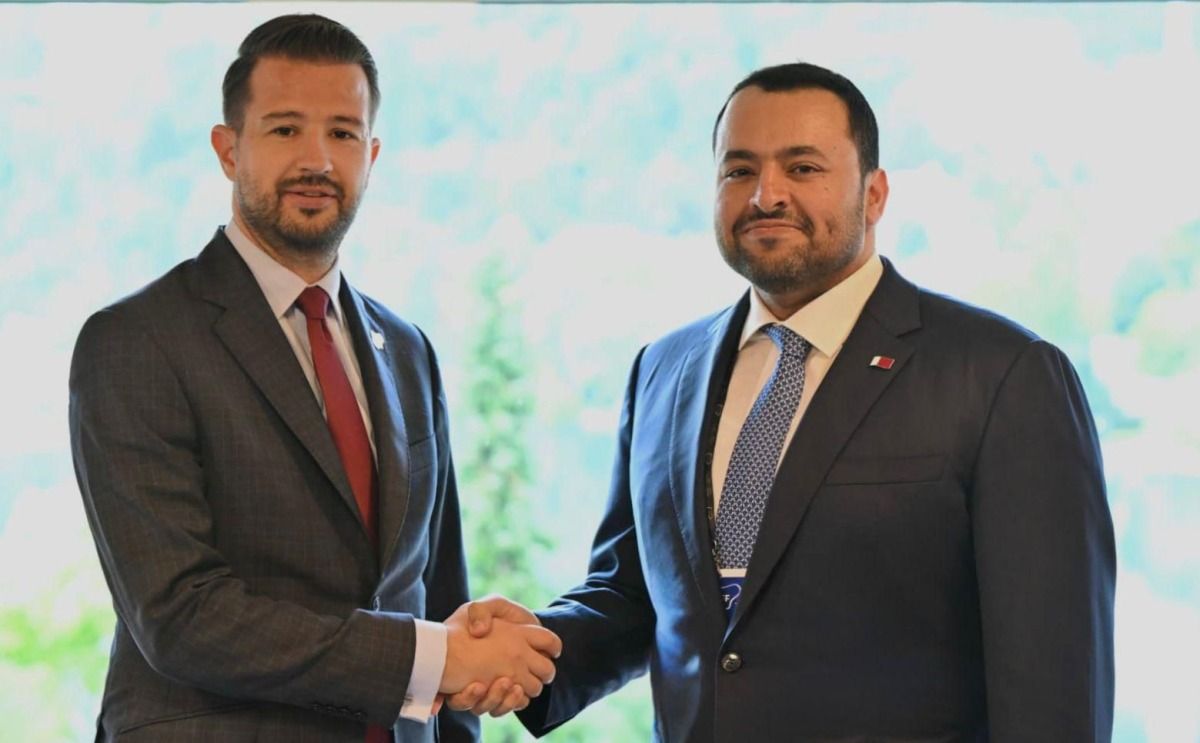 رئيس جمهورية مونتينيغرو يستقبل وزير الدولة بوزارة الخارجية