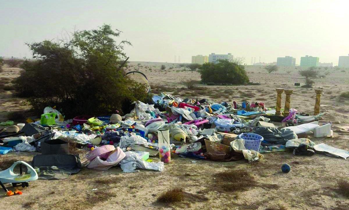 حملة نظافة بالمناطق البرية وروض المنطقة الوسطى