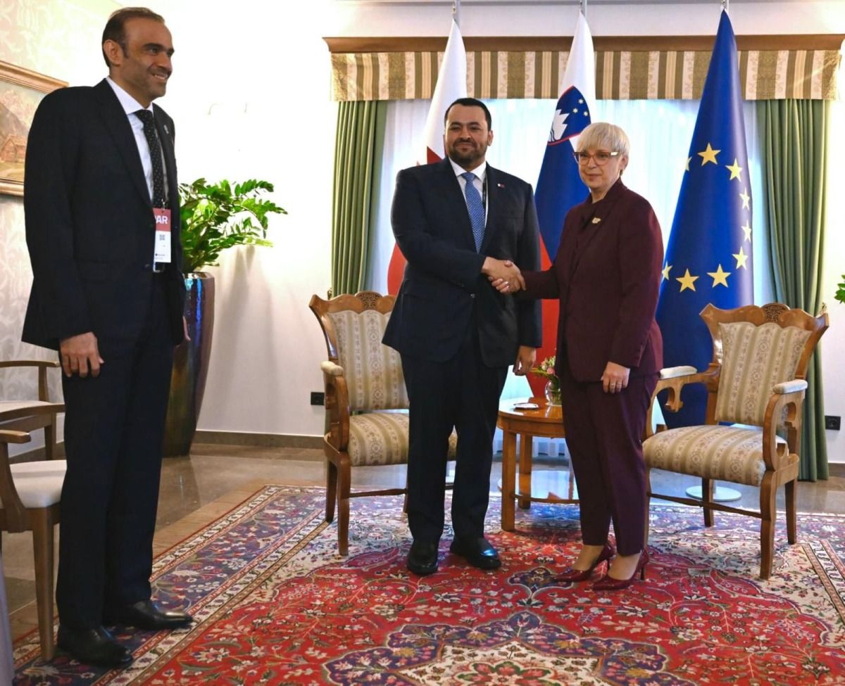 رئيسة سلوفينيا تستقبل وزير الدولة بوزارة الخارجية