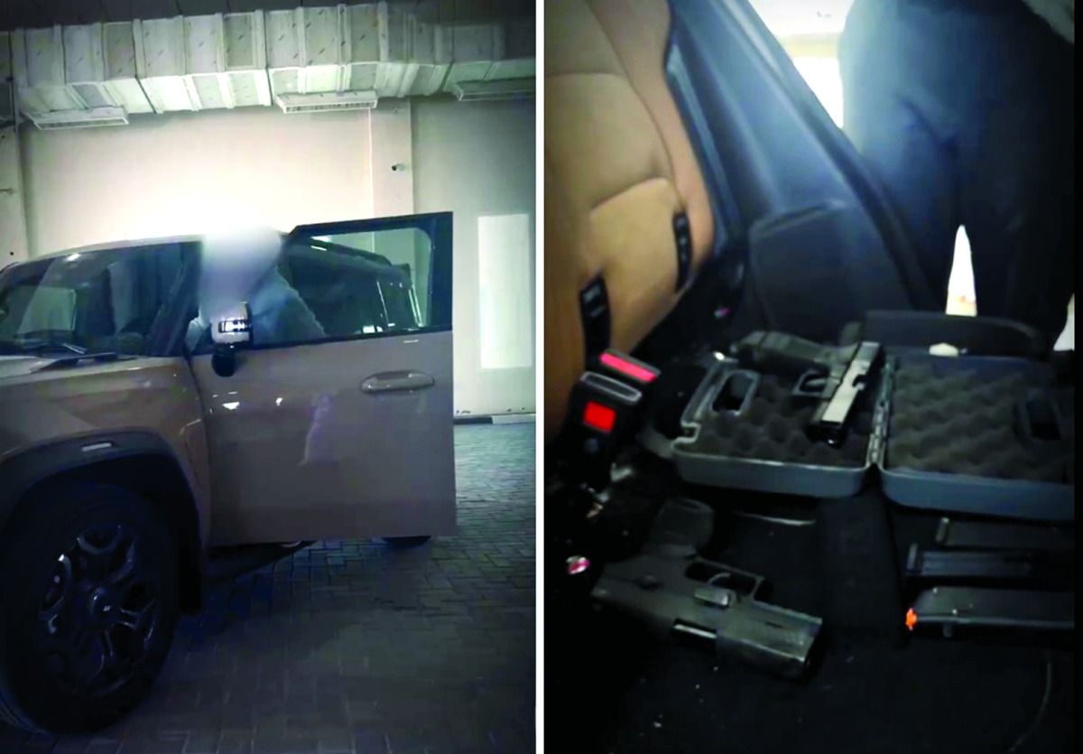 الجمارك تحبط محاولة تهريب أسلحة وذخائر في «أبو سمرة»