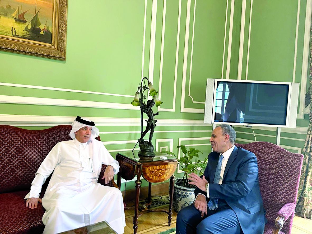 مباحثات لدعم العلاقات مع مصر