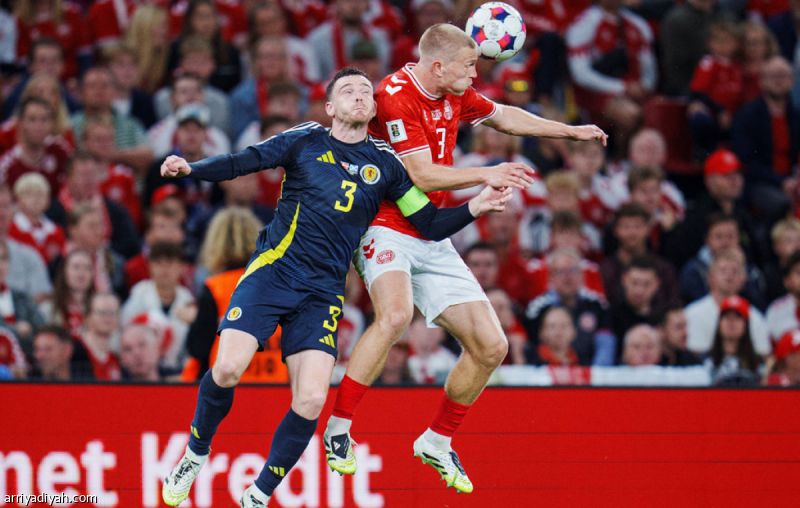 الدنمارك وإسكتلندا.. تعادل تحت أنظار مدافع الاتفاق