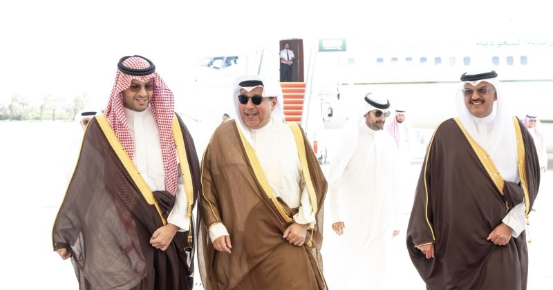 وزير الدولة عضو مجلس الوزراء السعودي الأمير تركي بن محمد يصل إلى الكويت
