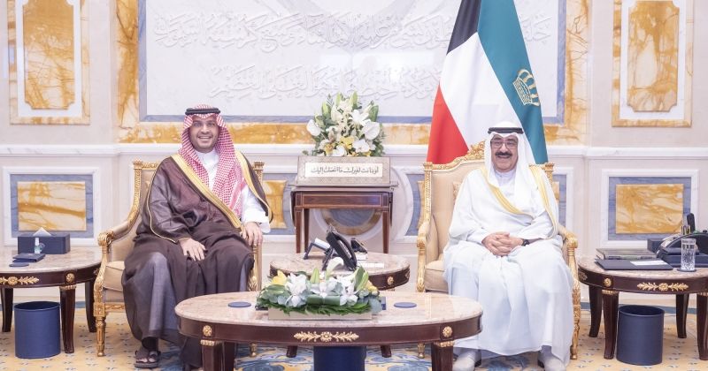سمو الأمير يستقبل وزير الدولة عضو مجلس الوزراء السعودي الأمير تركي بن محمد