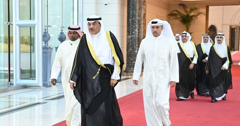 ممثل سمو الأمير سمو ولي العهد يغادر إلى قطر