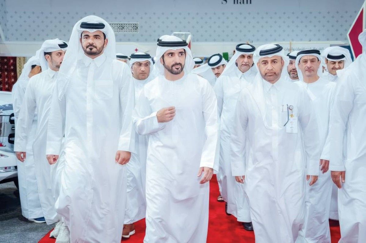 حمدان بن محمد: نقف مع قطر وأهلها الكرام فهم منا ونحن منهم