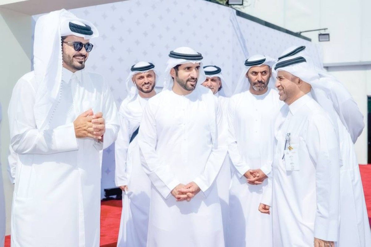 حمدان بن محمد: نقف مع قطر وأهلها الكرام فهم منا ونحن منهم