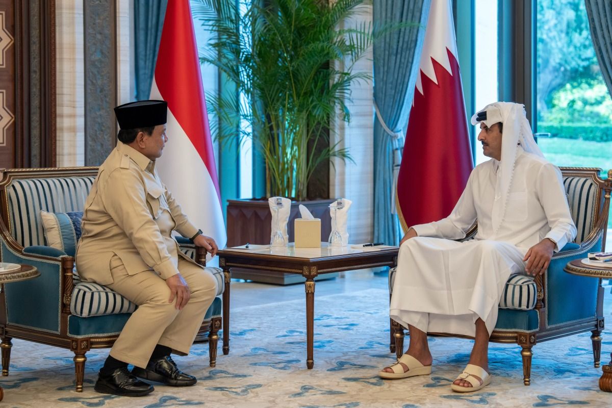 سمو الأمير ورئيس إندونيسيا يبحثان مستجدات الأوضاع الإقليمية والدولية