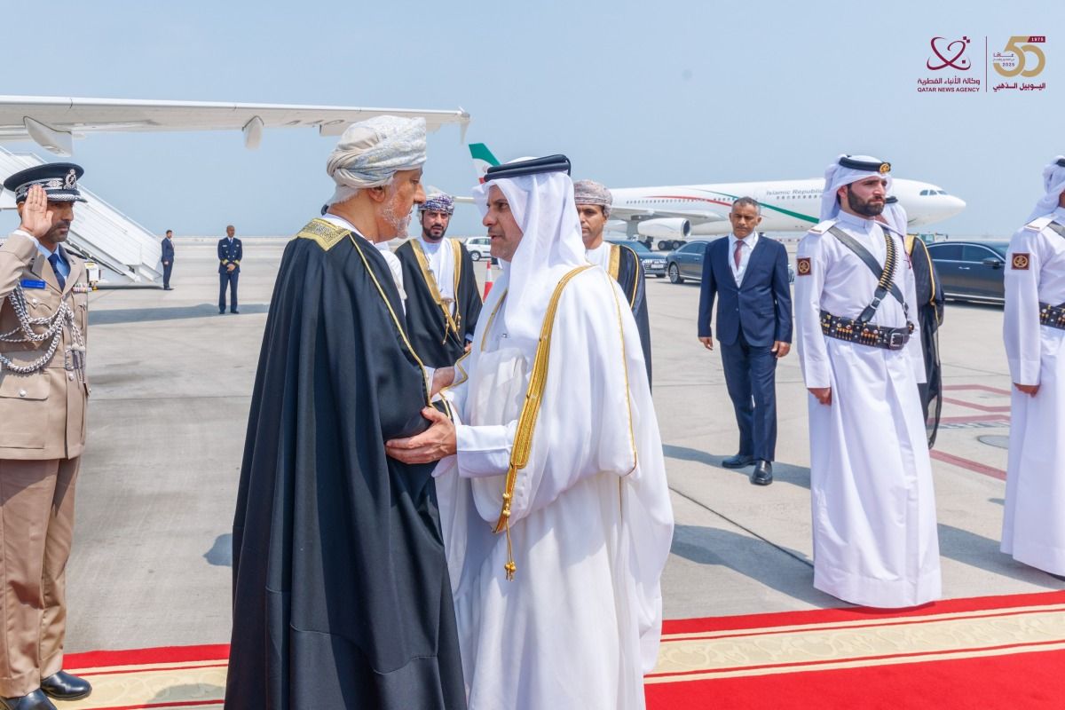 نائب رئيس الوزراء لشؤون الدفاع بسلطنة عمان يصل الدوحة