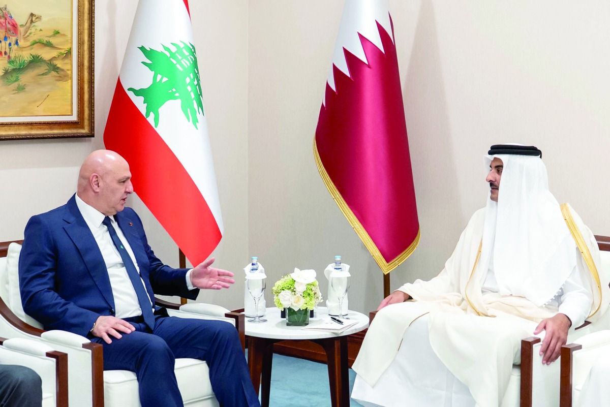 استعراض العلاقات الثنائية مع لبنان